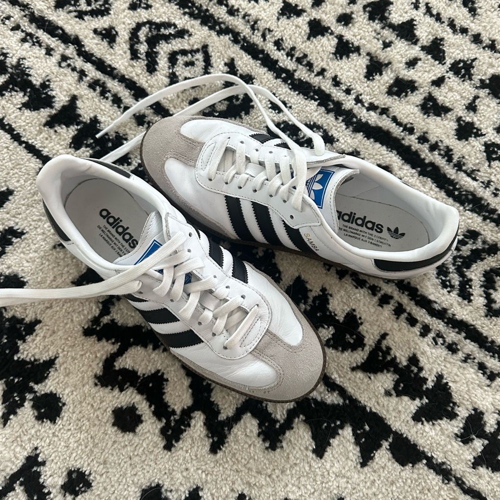 adidas Originals Samba OG - Women's White/Black Size: 8